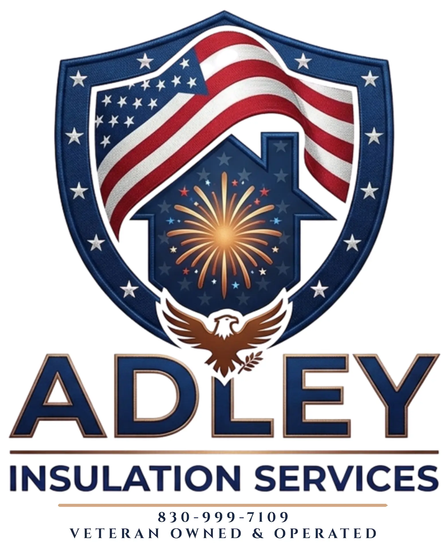 Adley Insulation Services logo — Veteran Owned & Operated